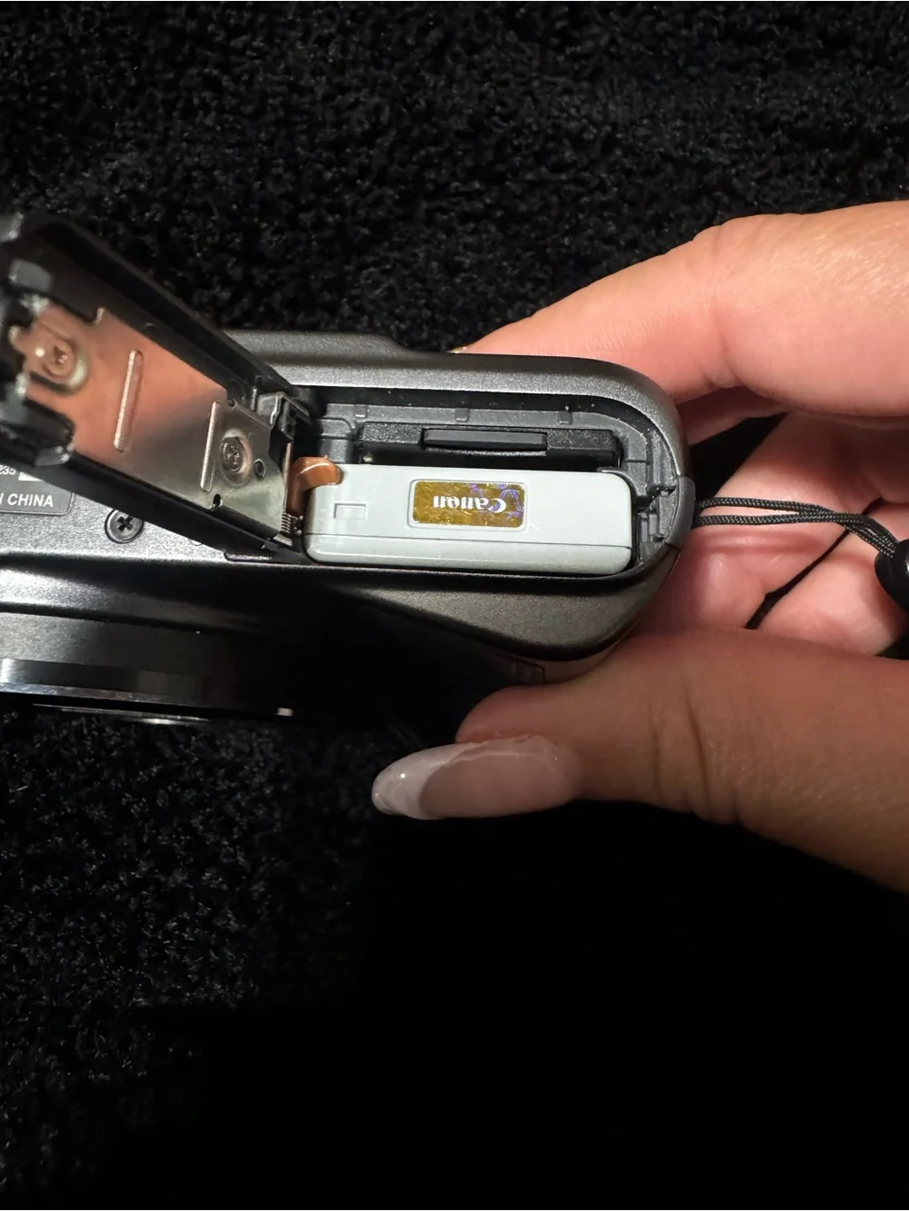 Canon Compact Digital Camera in Black and Silver